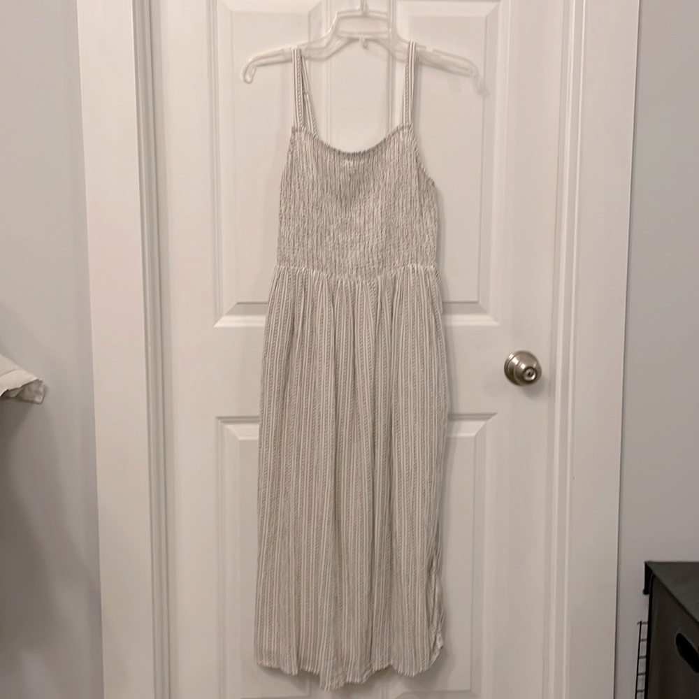 Old Navy smock waist, midi dress.